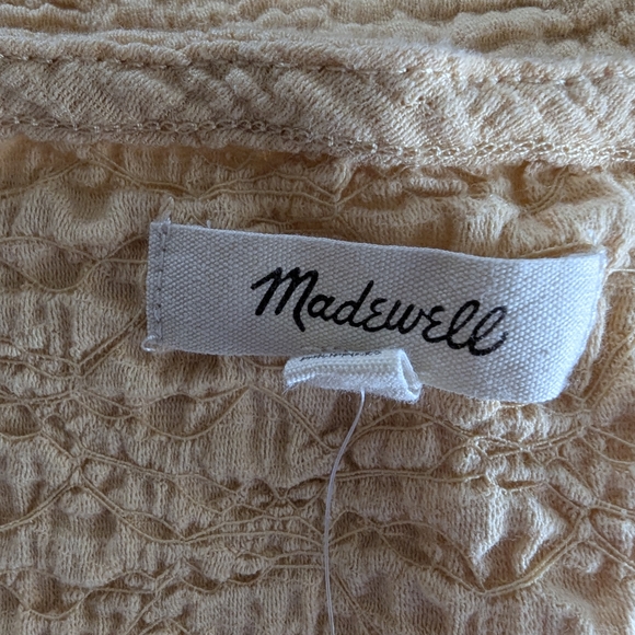 Madewell Popcorn-Knit Twist-Front Sleeveless Top - Picture 6 of 8